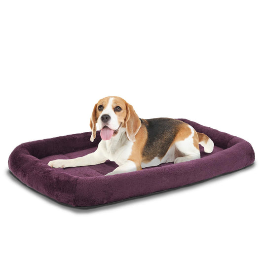 Cama Reforzada Patas Lague para Perros Medianos de 36x24 con Espuma Suave, Sofá para Mascotas, Cama Lavable a Máquina para Perros y Gatos, Adecuada para Razas de Mascotas Medianas, Color Topo