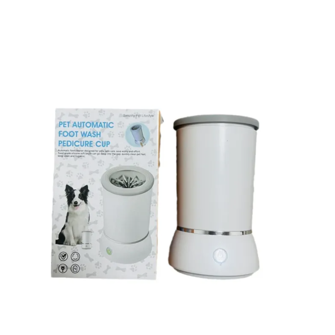 Taza de Limpieza Automática para Patas de Mascotas