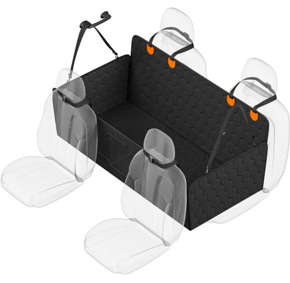 Cubierta Impermeable para Asiento Trasero de Mascotas 54x25.6in